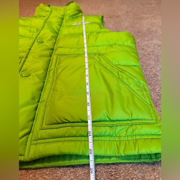Hollister Men’s Bright Green Quilted Vest⭐️ - Picture 8 of 12